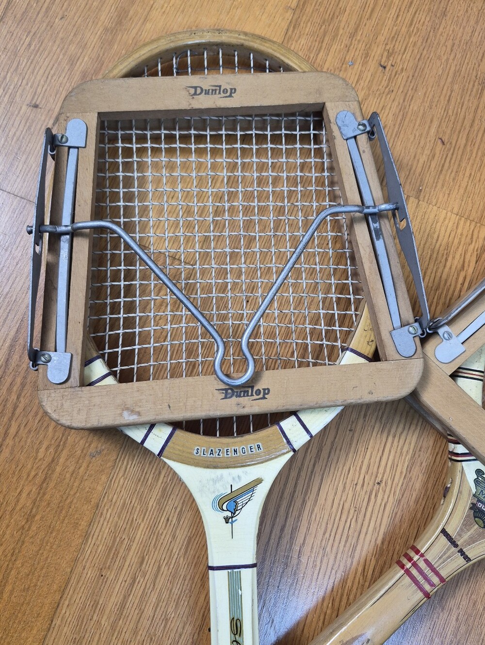 Tennis Racket Bundle โ Dunlop Maxply Fort & Slazenger | 2 Rackets RARE FIND - Picture 2 of 16